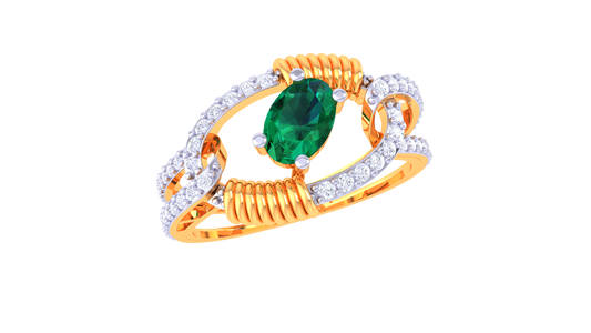 Urban Silhouette Stacked Band Ring