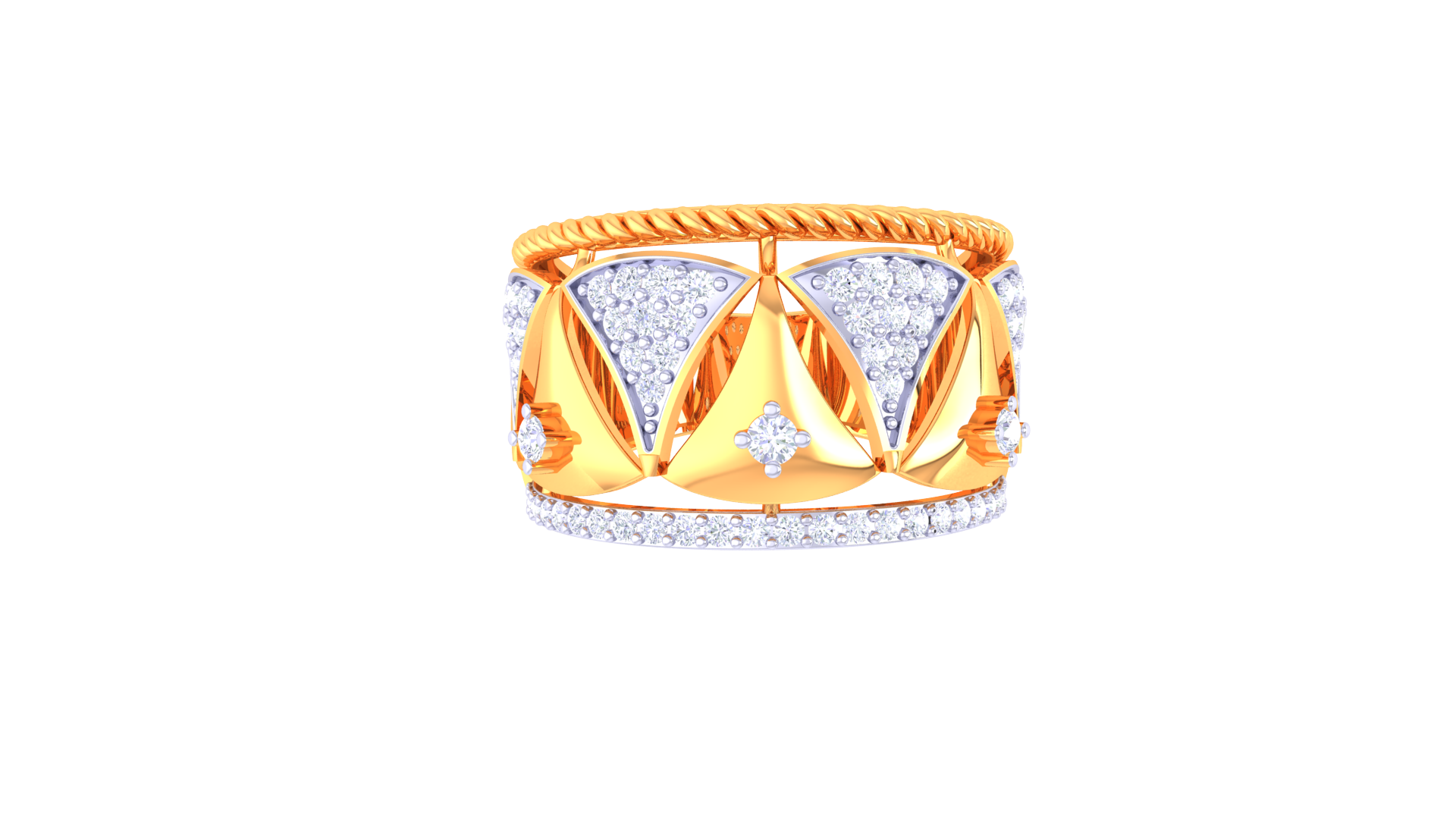 Majestic Prism Harmony Band Ring
