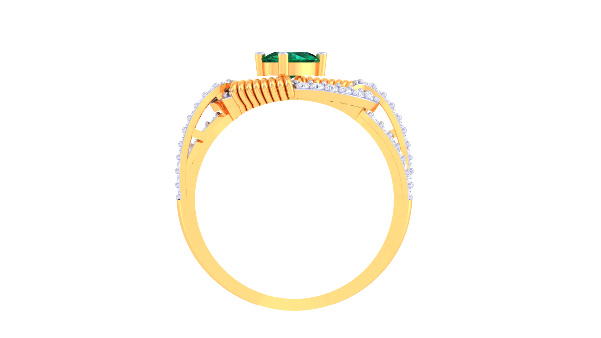 Urban Silhouette Stacked Band Ring