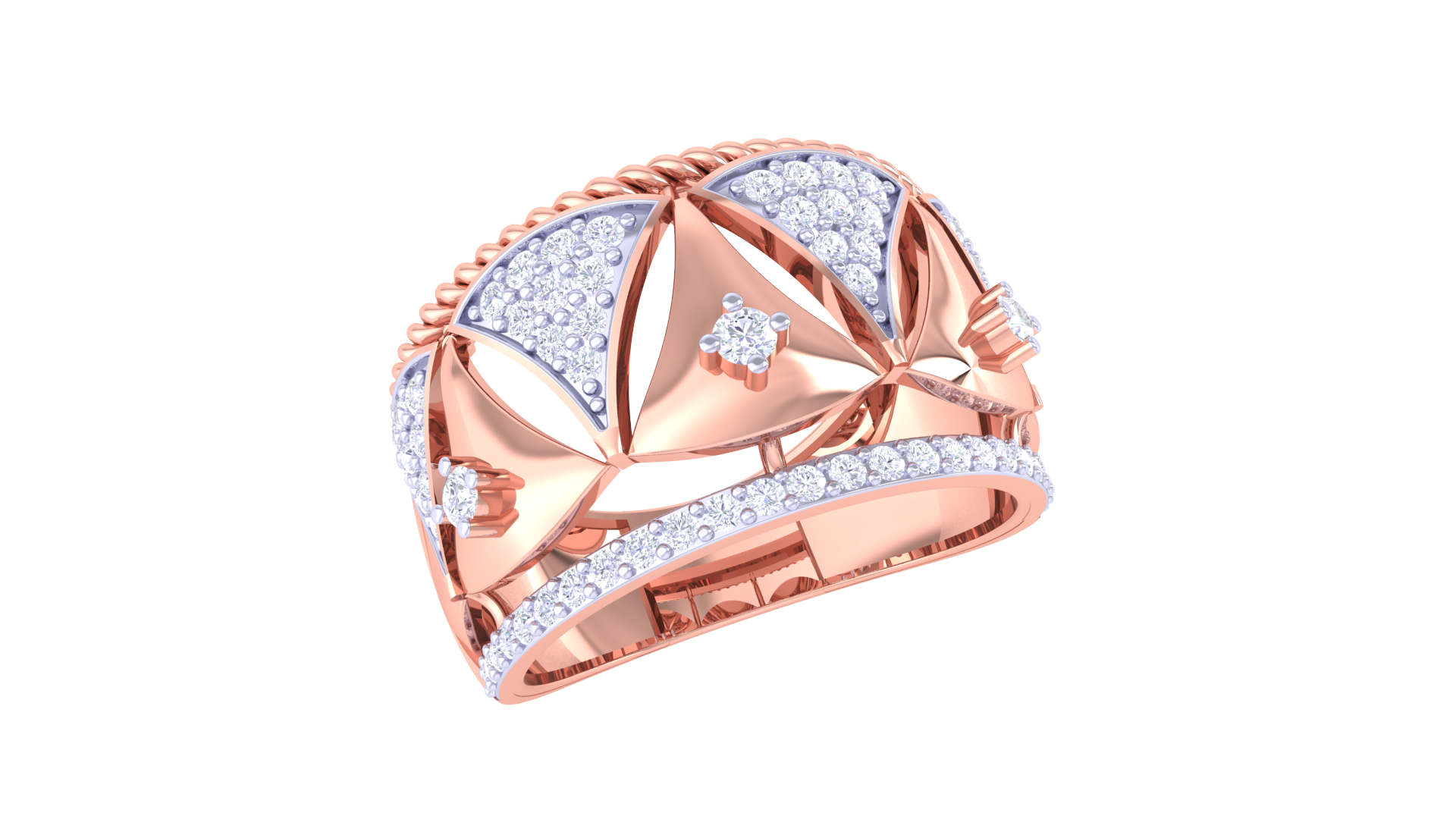Majestic Prism Harmony Band Ring