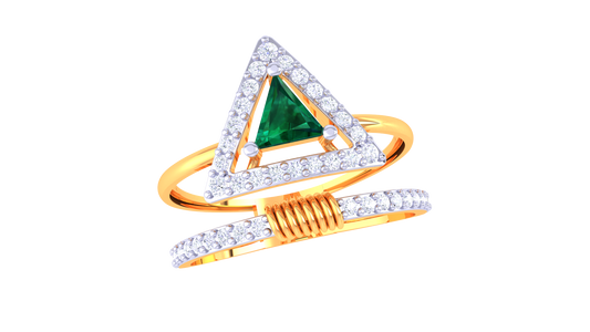 Equinox Silhouette Designer Band Ring