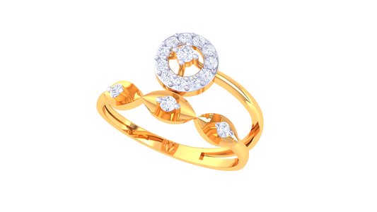 Radiant Oval Trio Band Ring