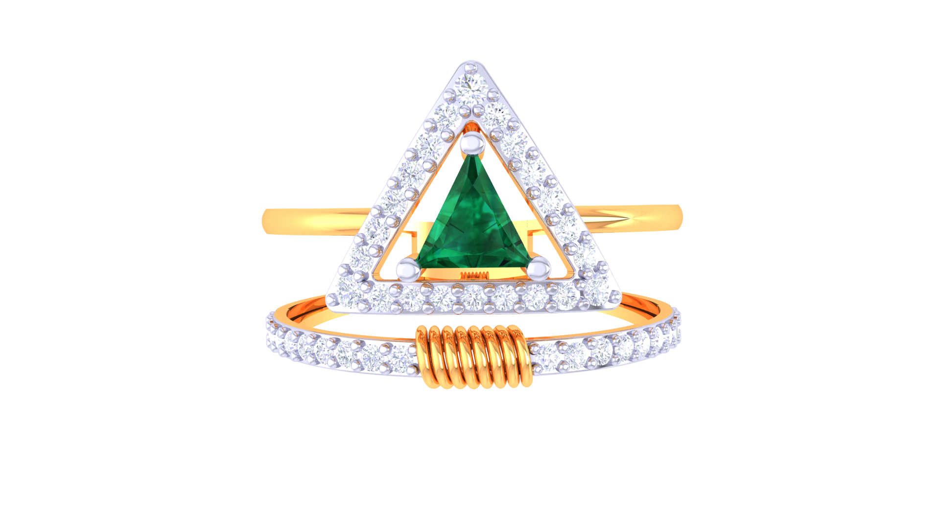 Equinox Silhouette Designer Band Ring