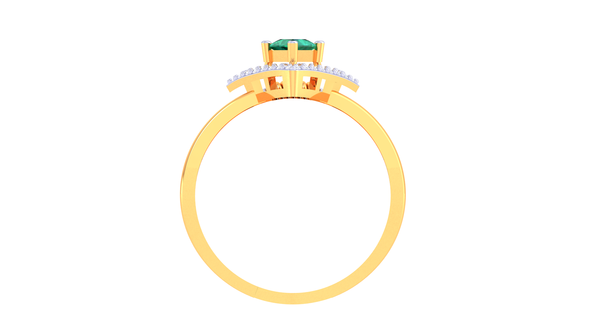 Equinox Silhouette Designer Band Ring