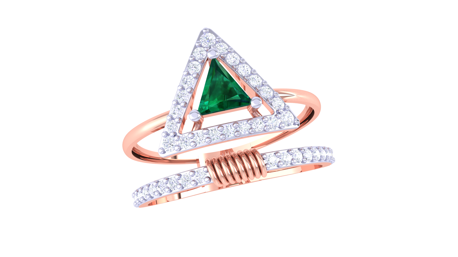 Equinox Silhouette Designer Band Ring