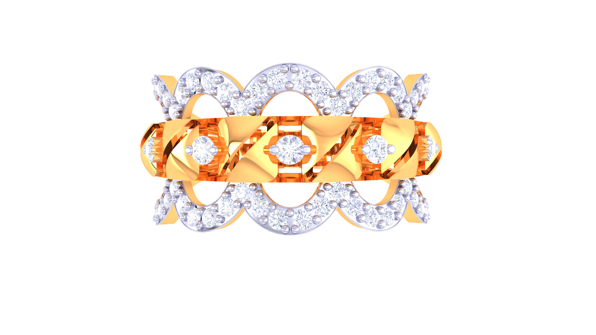 Timeless Harmony Stacked Band Ring