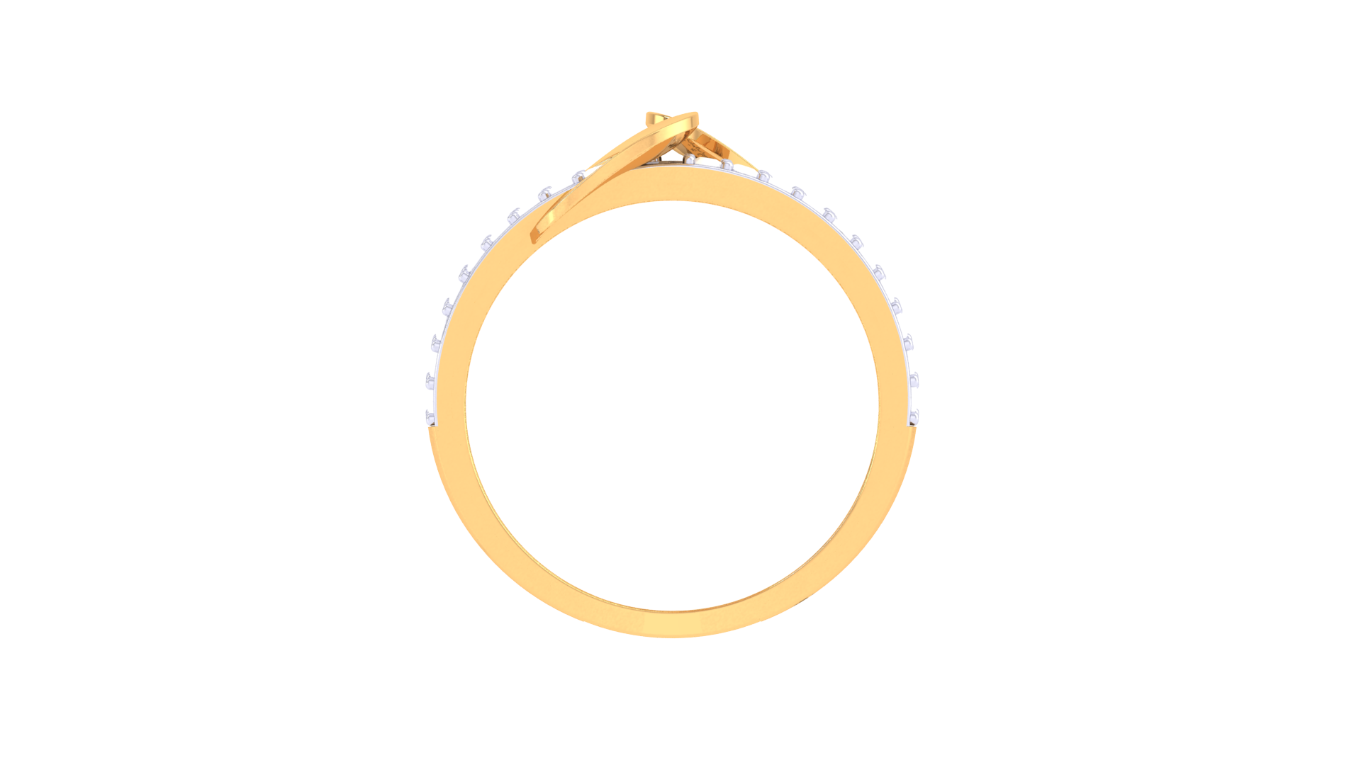 Glissade Gleam Twin Band Ring
