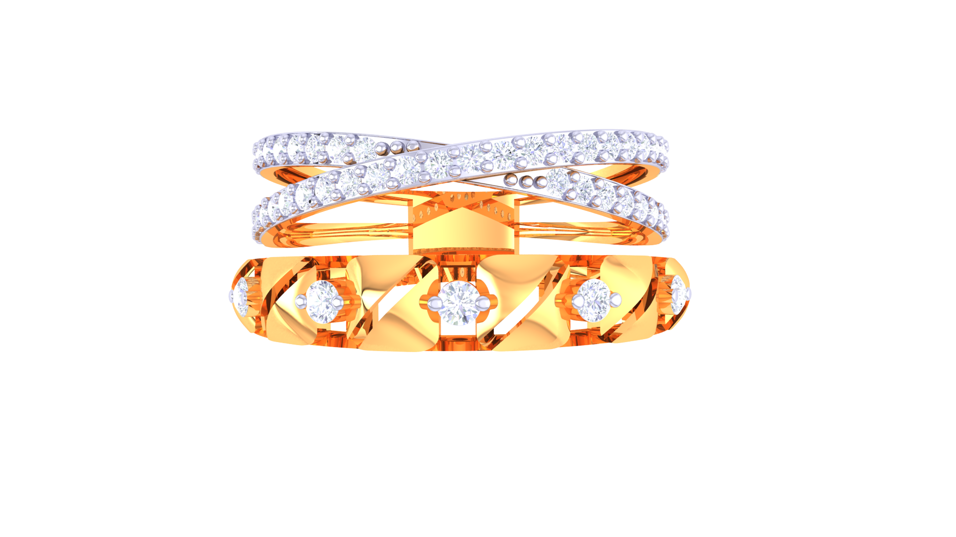 Elegant Gold Statement Ring