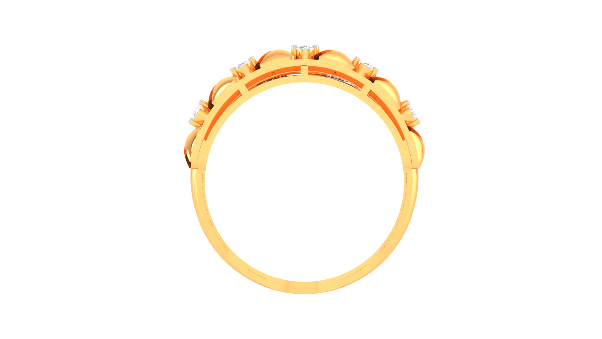 Elegant Gold Statement Ring