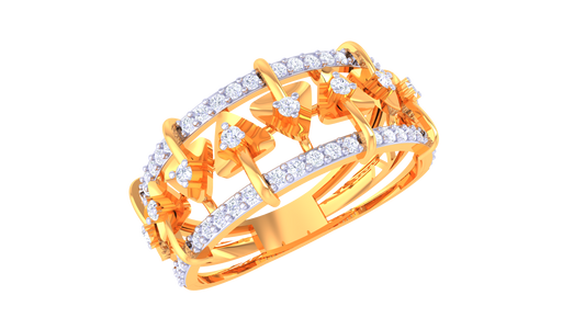 Crisscross Bar Diamond Stunner