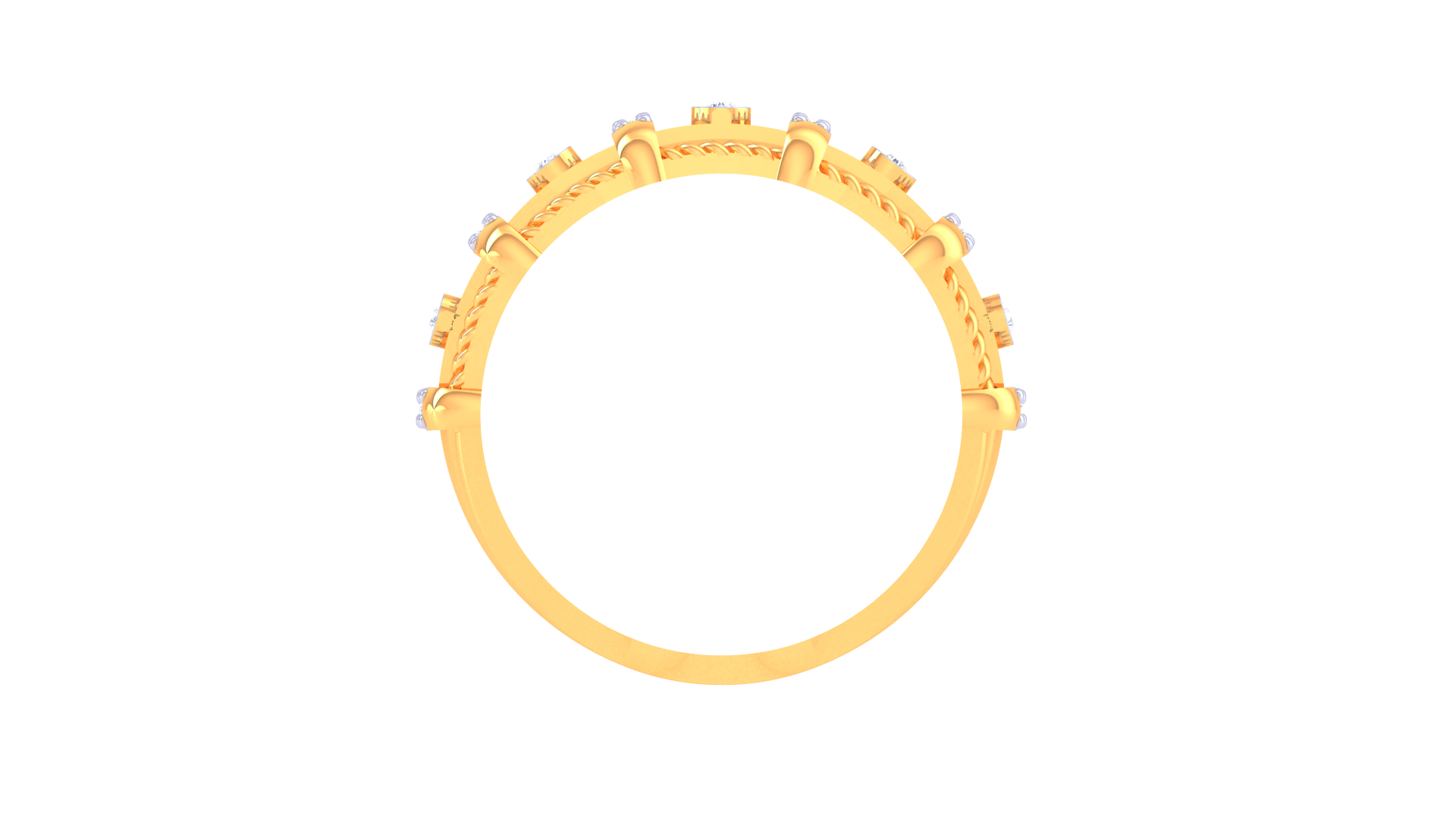 Row Rope Detail Ring