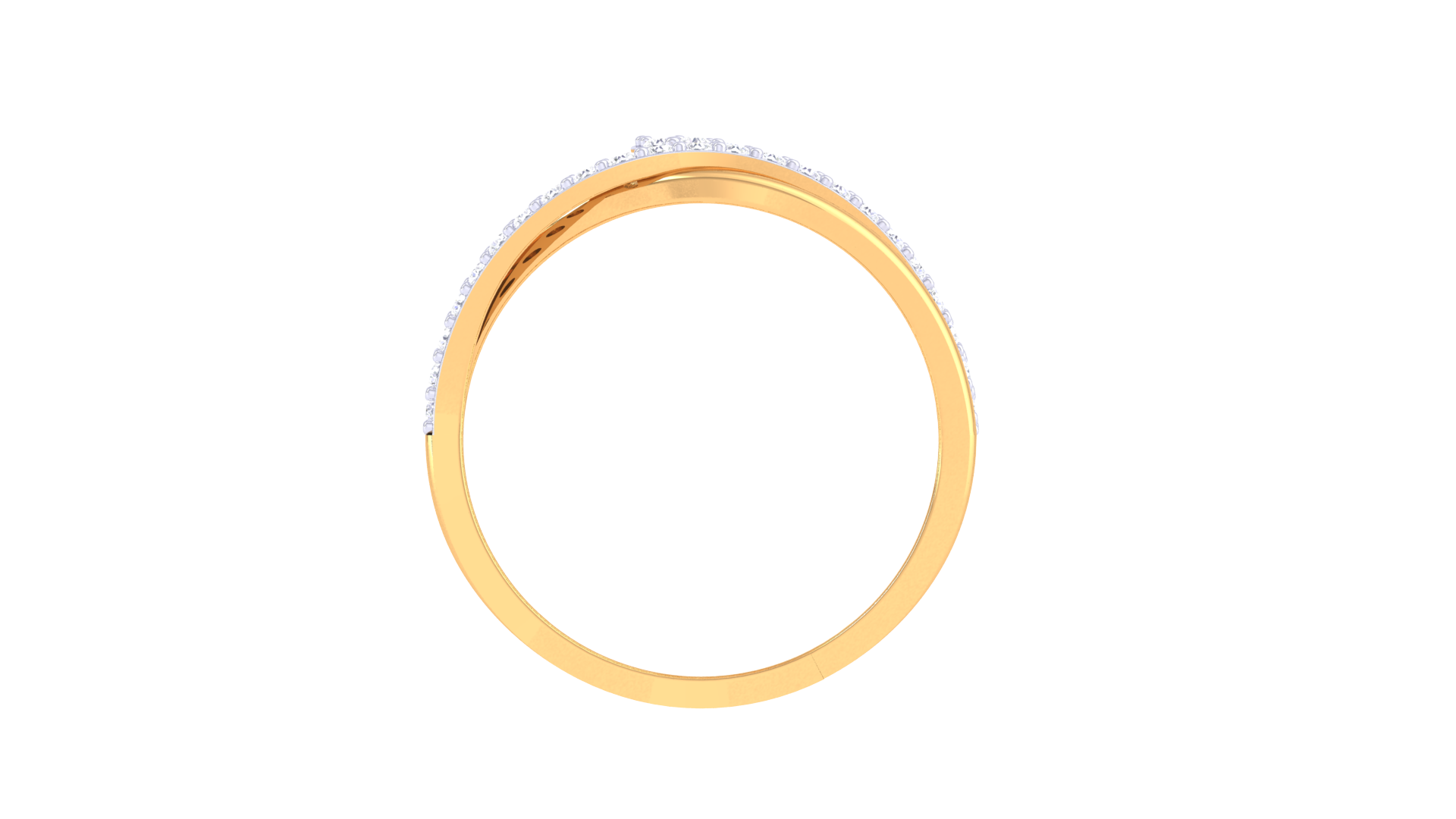 Aurelia Swirl Brilliance Designer Ring