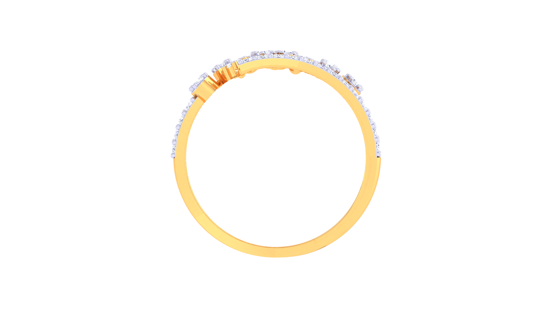 Radiant Drizzle Cluster Designer Ring