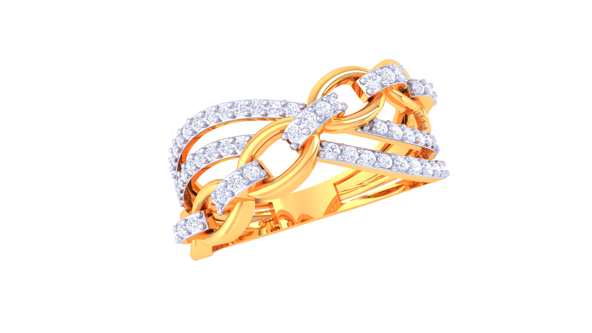 Twilight Band Diamond Ring