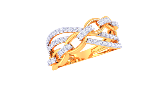 Twilight Band Diamond Ring