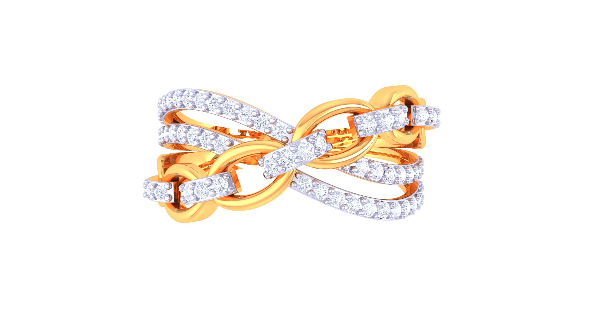 Twilight Band Diamond Ring