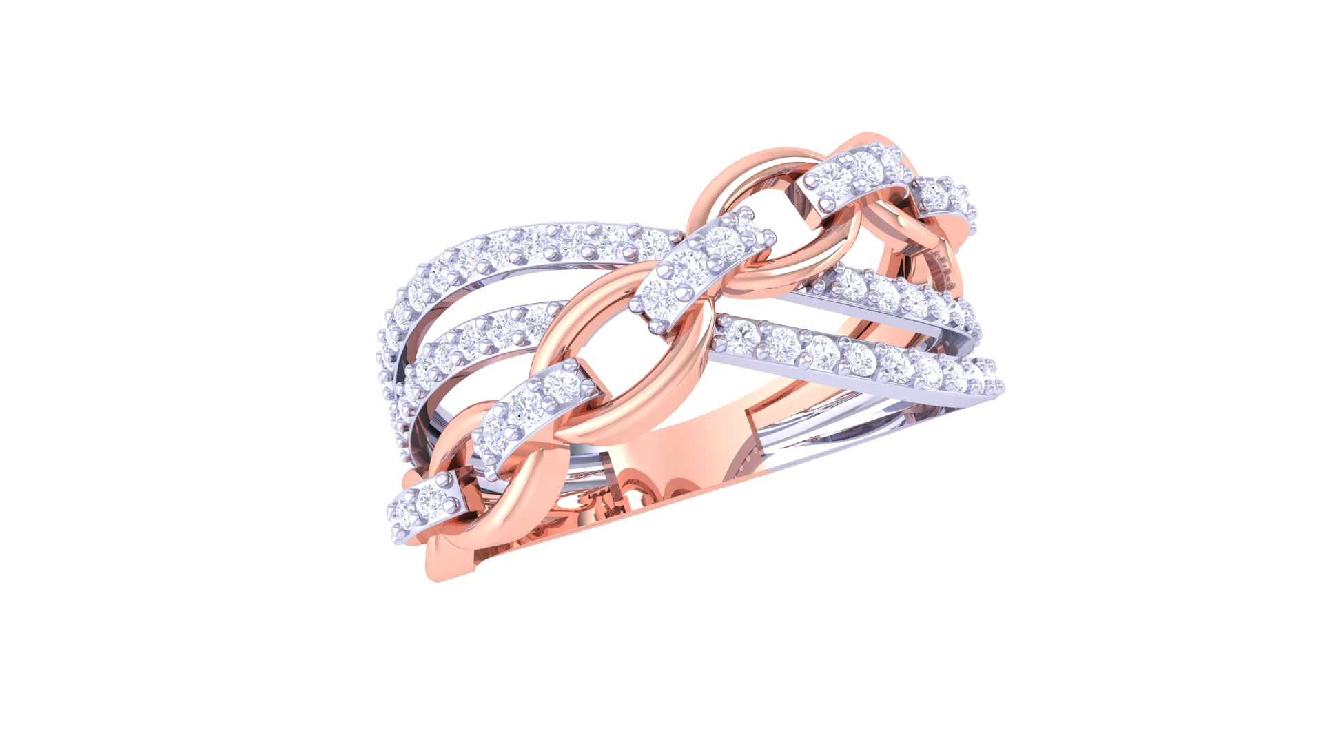 Twilight Band Diamond Ring
