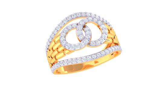 Classic Embrace Twisted Loop Ring